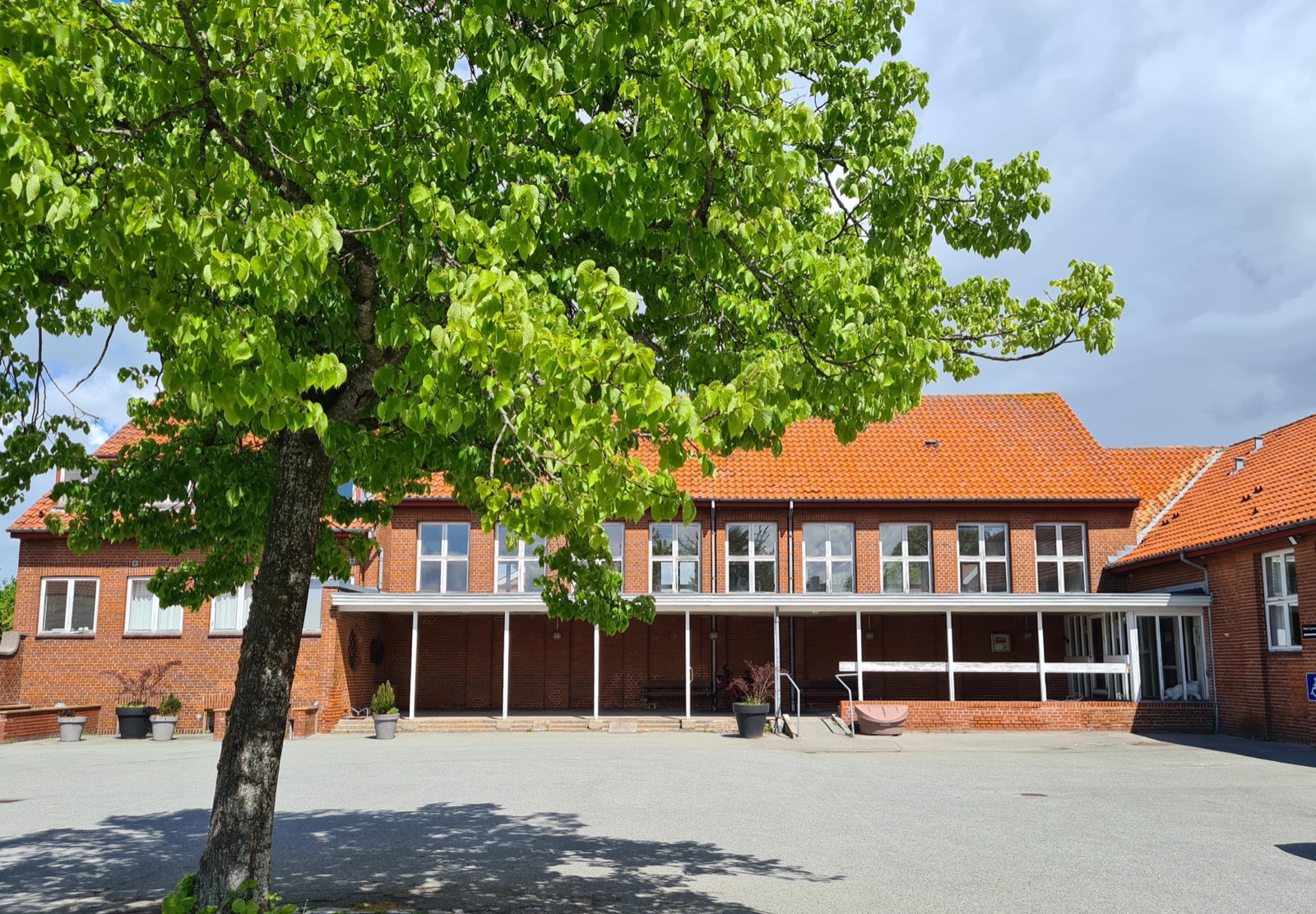 Lindegården – den gamle skole i Mørke, hvor Mørke Egnsarkiv har til huse